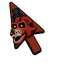 Freddy Fazbear Flat Cursor default cursor