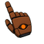 Freddy Fazbear Flat Cursor pointer cursor