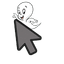 Friendly Gravestone Cursor default cursor
