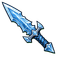 Frost Crystal Dagger Cursor default cursor