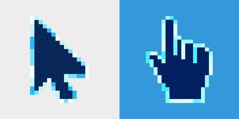 Frost Ice Pixel Cursor