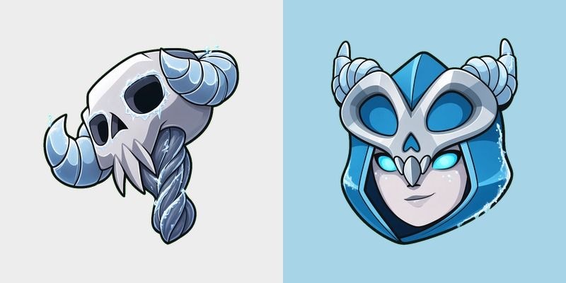 Frost Night Witch Cursor