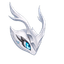 Frost Silver Wolf Cursor pointer cursor