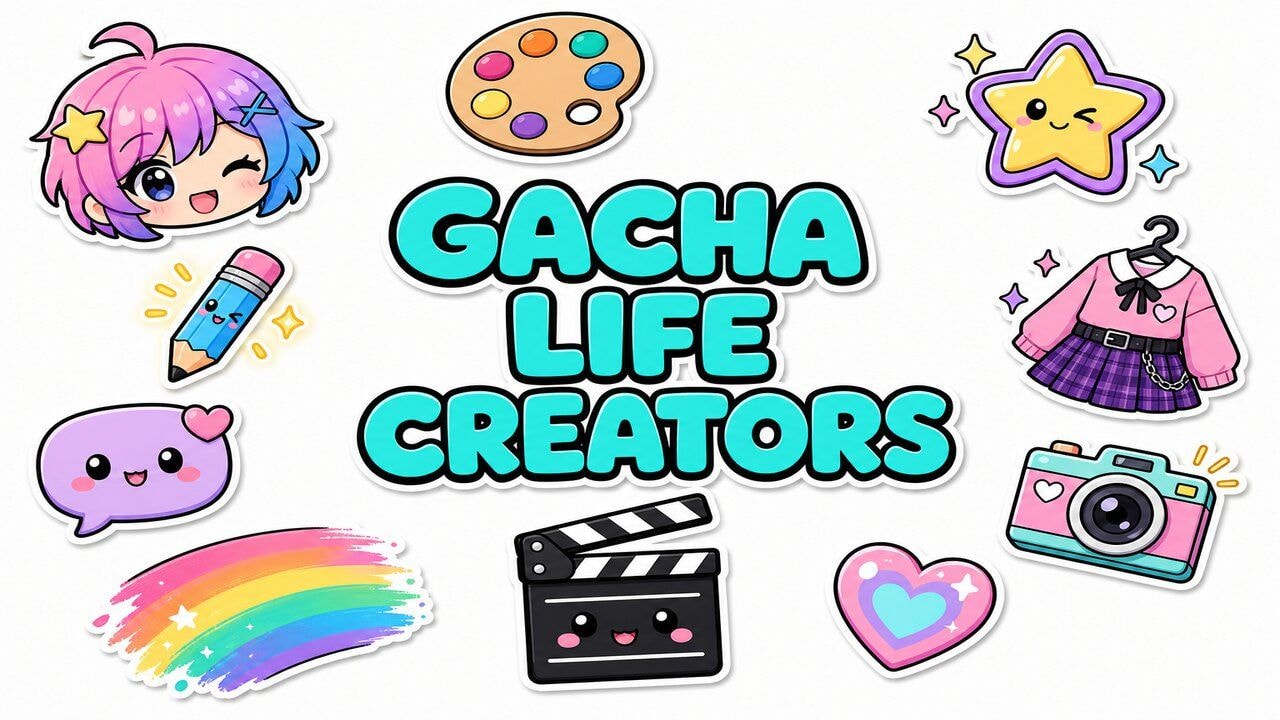 Gacha Life Creators custom cursor collection preview