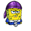 Gangsta SpongeBob Cursor pointer cursor