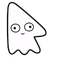 Ghost Blob Doodle Cursor default cursor