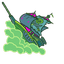 Ghost Pirate Ship Cursor default cursor