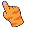 Ginger Paw Cursor pointer cursor