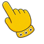 Glee Gazer Monster pointer cursor