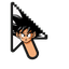 Goku DBZ Cursor default cursor