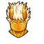 Gold Solar Oni Cursor pointer cursor