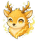 Golden Deer Spirit Blade pointer cursor