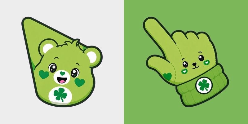 Good Luck Bear cursor preview