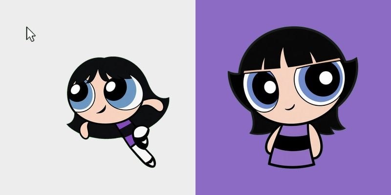 Haerin Powerpuff Cursor