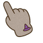 Halloween Candy Corn Cat Cursor pointer cursor