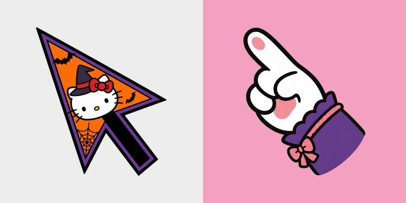 Hello Kitty Witch Cursor cursor preview
