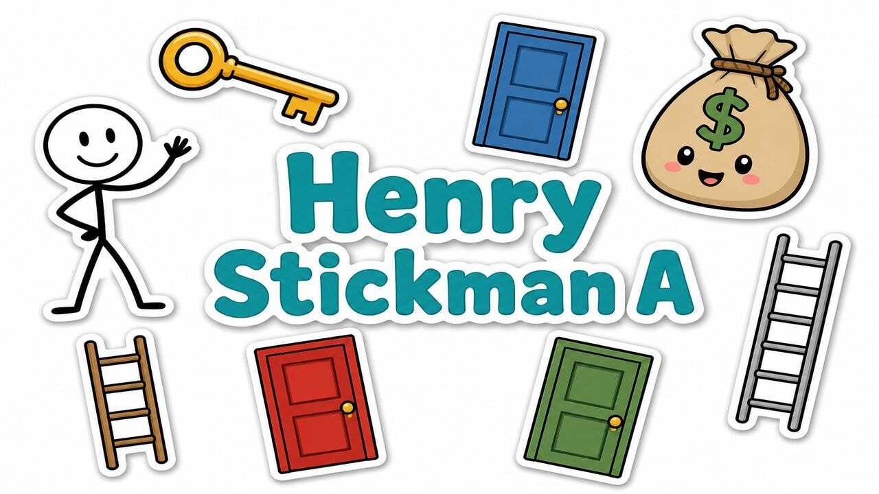 Henry Stickman Characters A custom cursor collection preview