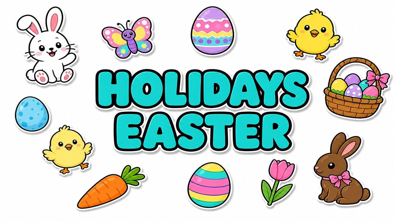 Holidays Easter custom cursor collection preview