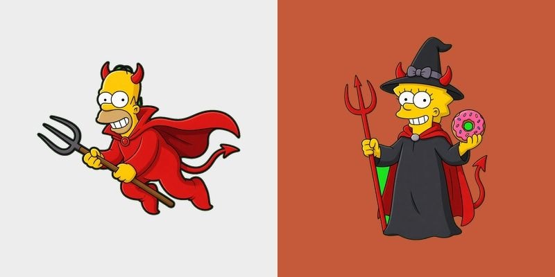 Homer Devil Cursor