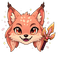 Honey Bloom Lynx Cursor pointer cursor
