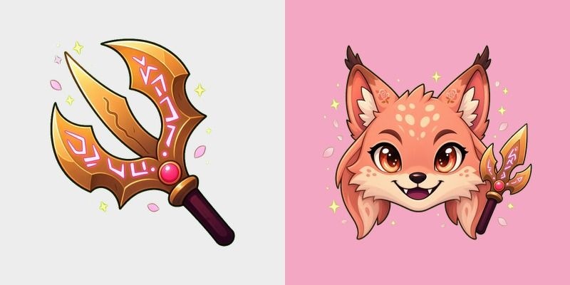 Honey Bloom Lynx Cursor