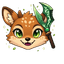 Honey Moss Deer Cursor pointer cursor
