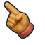 Hot Dog Dog Cursor pointer cursor