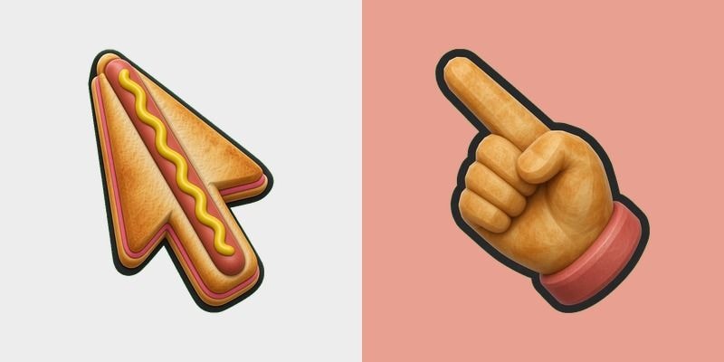 Hot Dog Dog Cursor