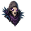 Hybrid Skull Crow Cursor pointer cursor