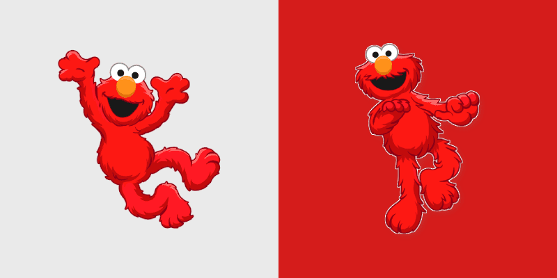 Elmo Moon Dancing