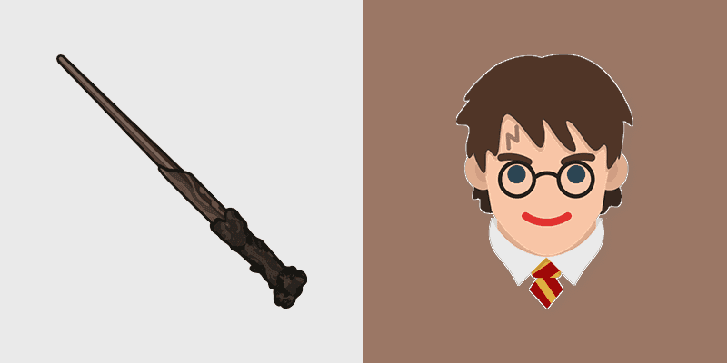 Harry Potter Wand cursor preview