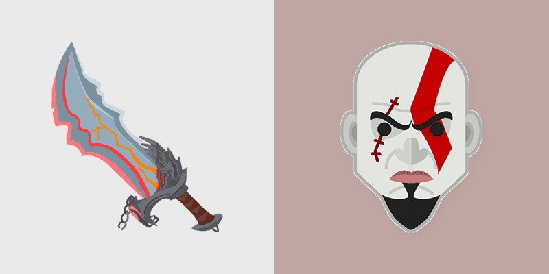 Kratos Chaos Blades