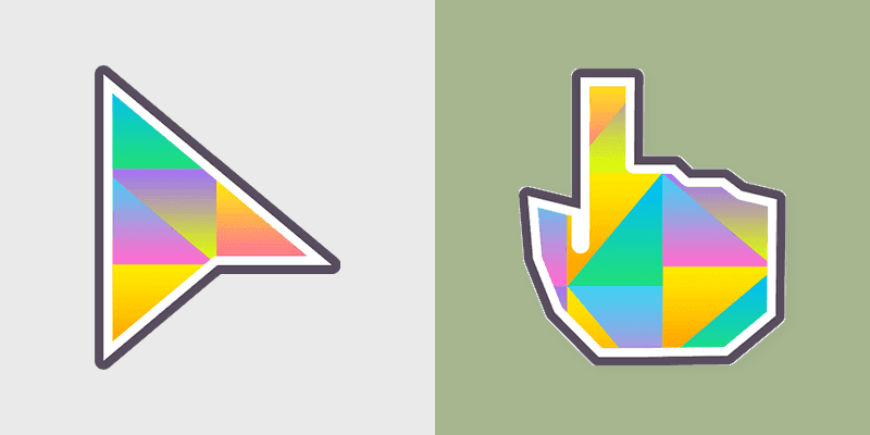 Gradient Triangles