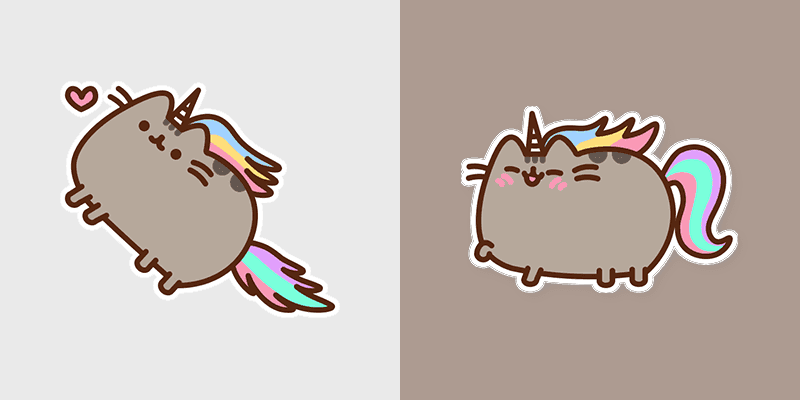 Pusheenicorn Rainbow