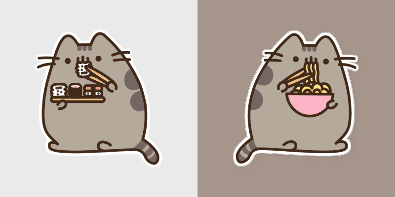 Pusheen Dining cursor preview