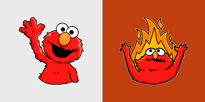 Elmo Rise Meme
