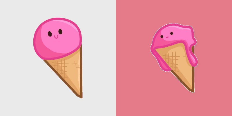 Pink Ice Cream