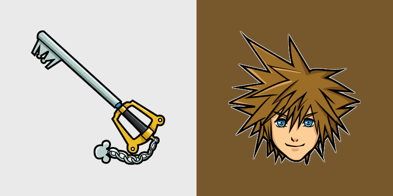 Kingdom Hearts Cute Mouse Cursor Pack