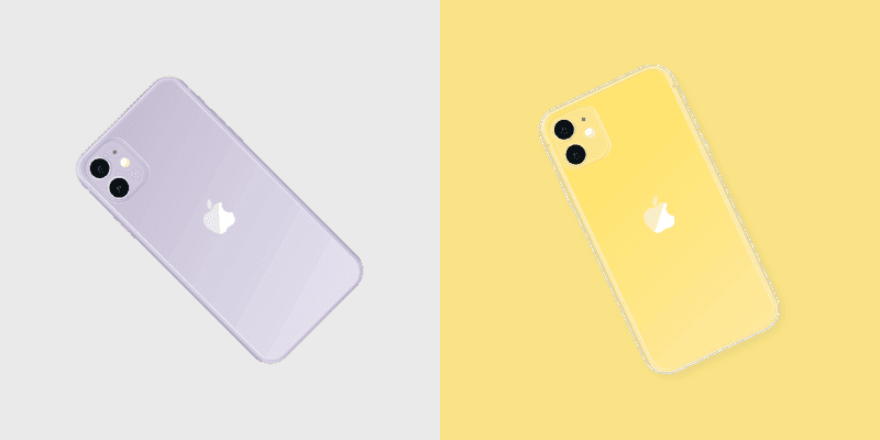 iPhone 11 Pro cursor preview