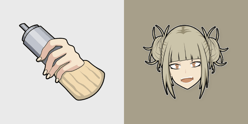 Himiko Toga cursor preview