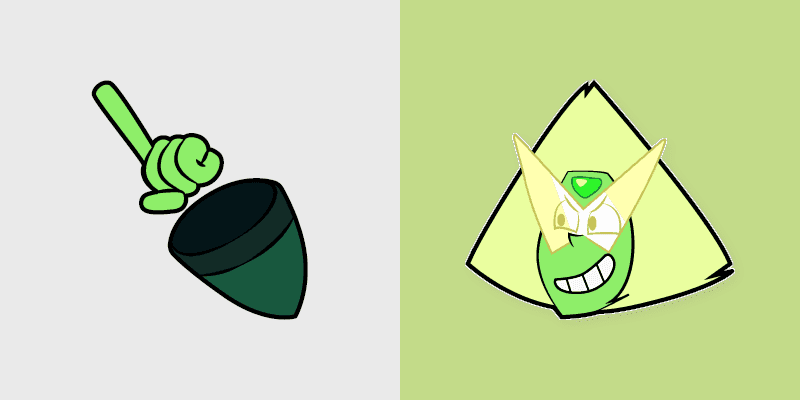 Peridot cursor preview