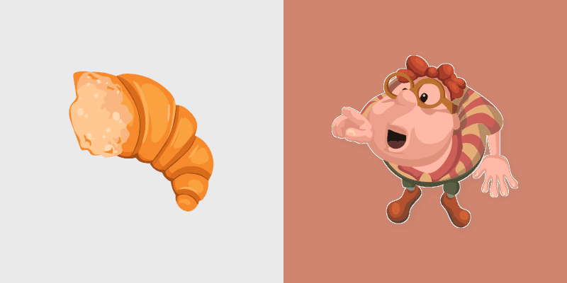 Cute Croissant