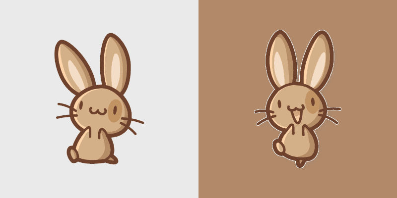 Adorable Cute Rabbit