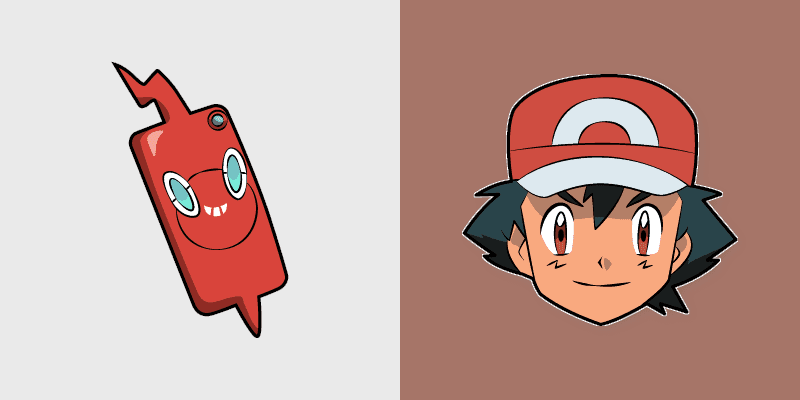 Ash Ketchum Rotom Phone