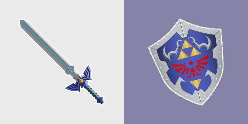 Master Sword and Shield