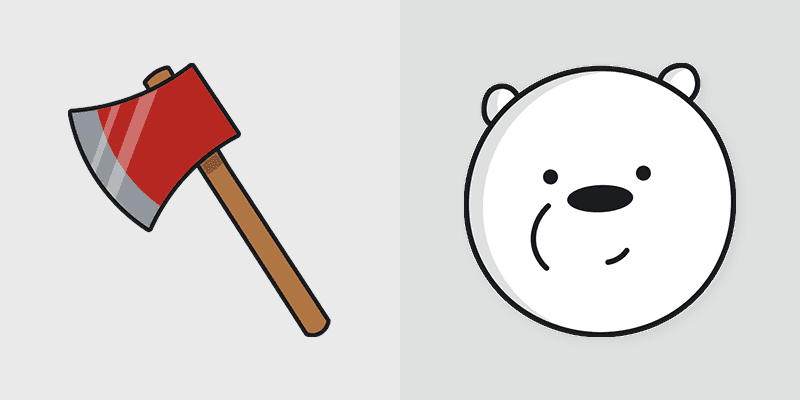 Ice Bear Fire Axe
