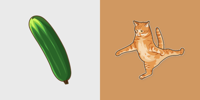 Cucumber Scare Cat