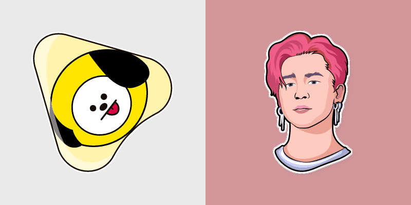 Custom Jimin Cursor Pack