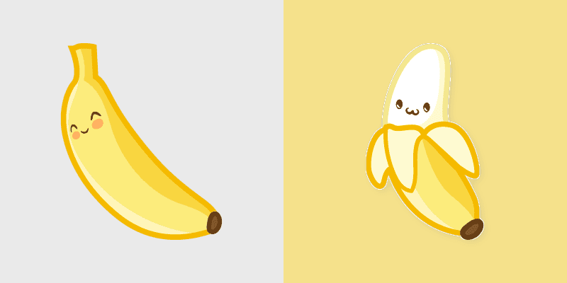 Bright Banana cursor preview