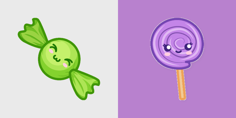 Vibrant Candyland cursor preview